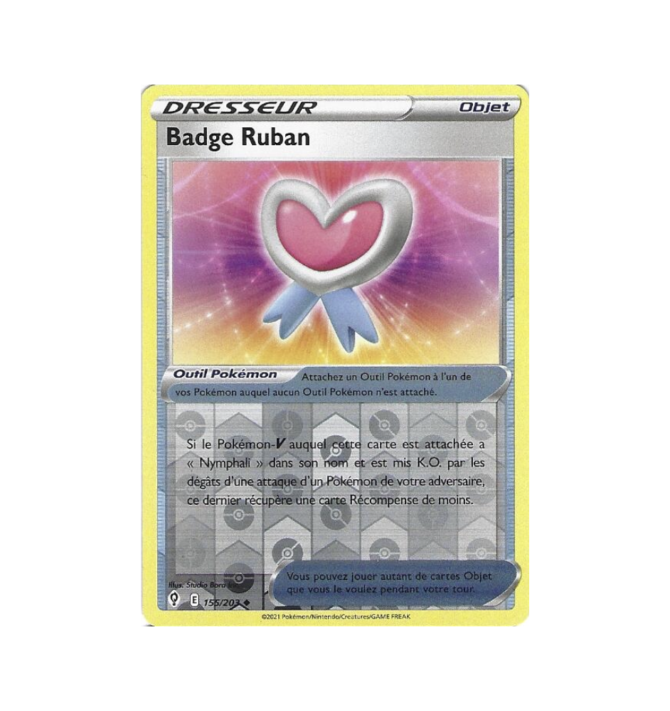 Dresseur Badge Ruban 155/203 Reverse