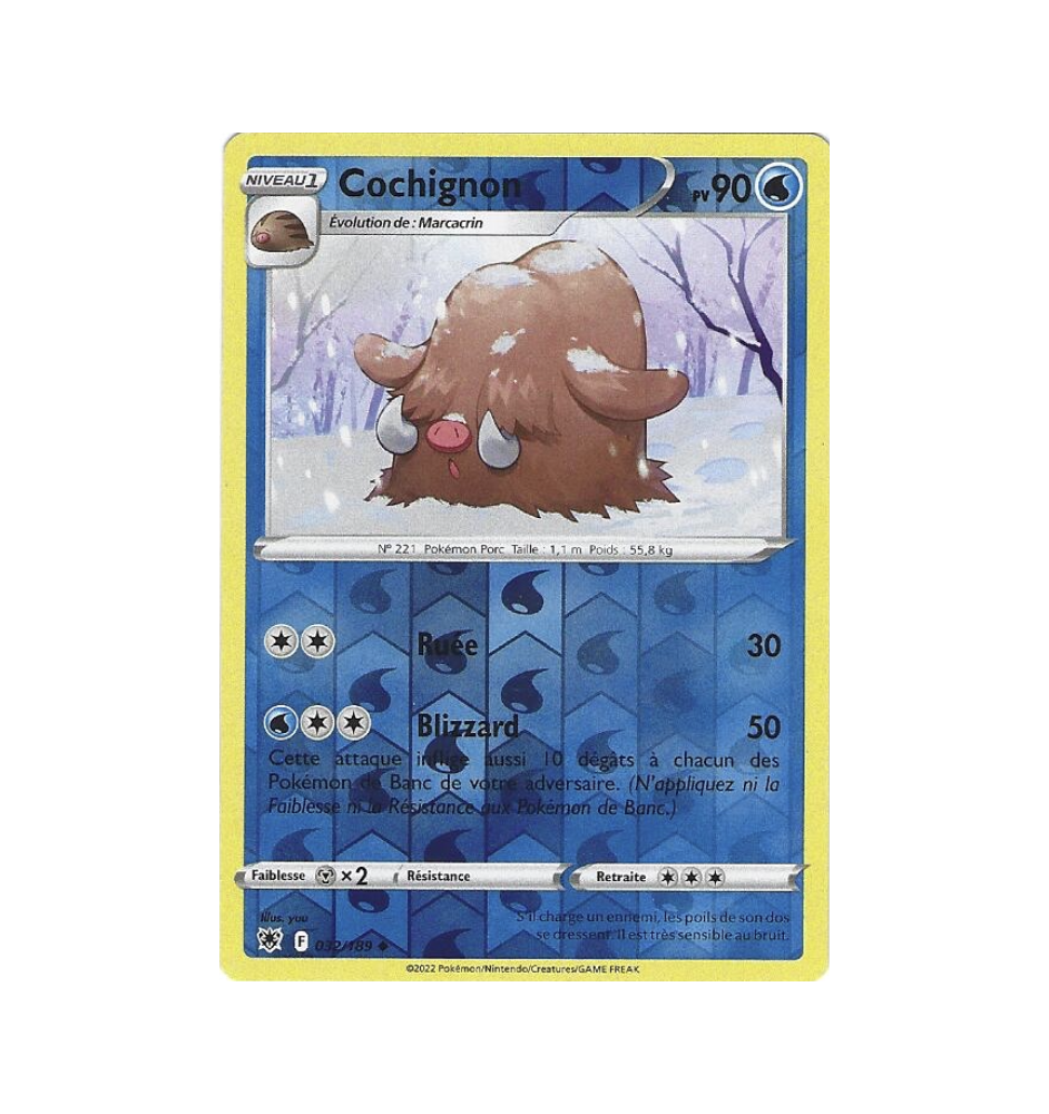 Cochignon 032/189 Reverse