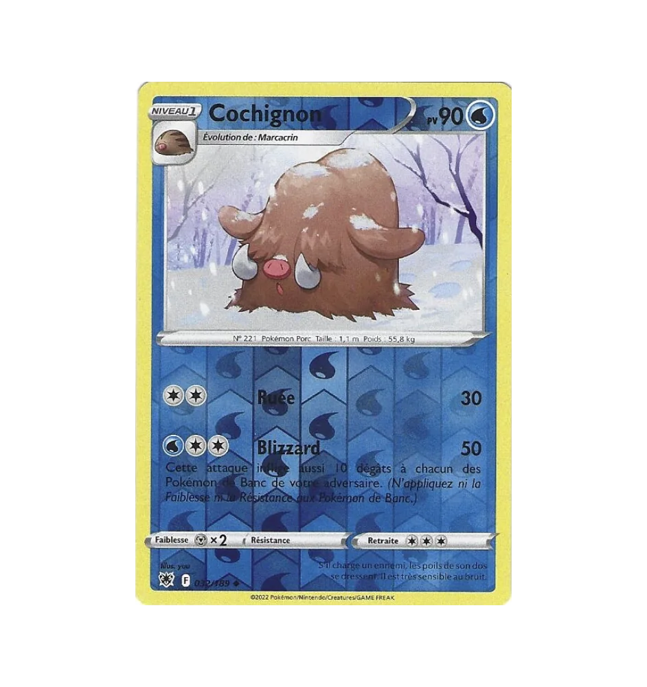 Cochignon 032/189 Reverse