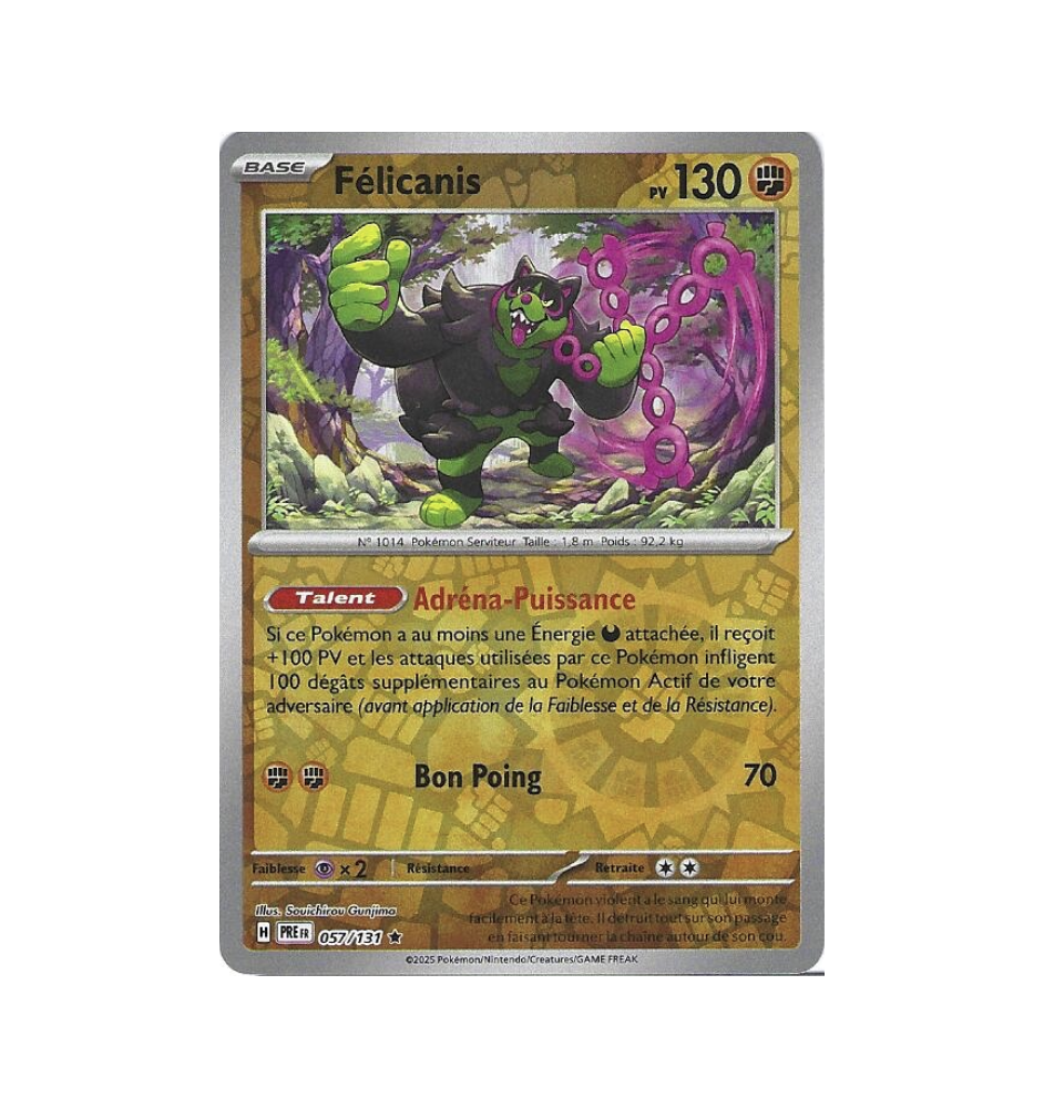 Félicanis 057/131 Reverse