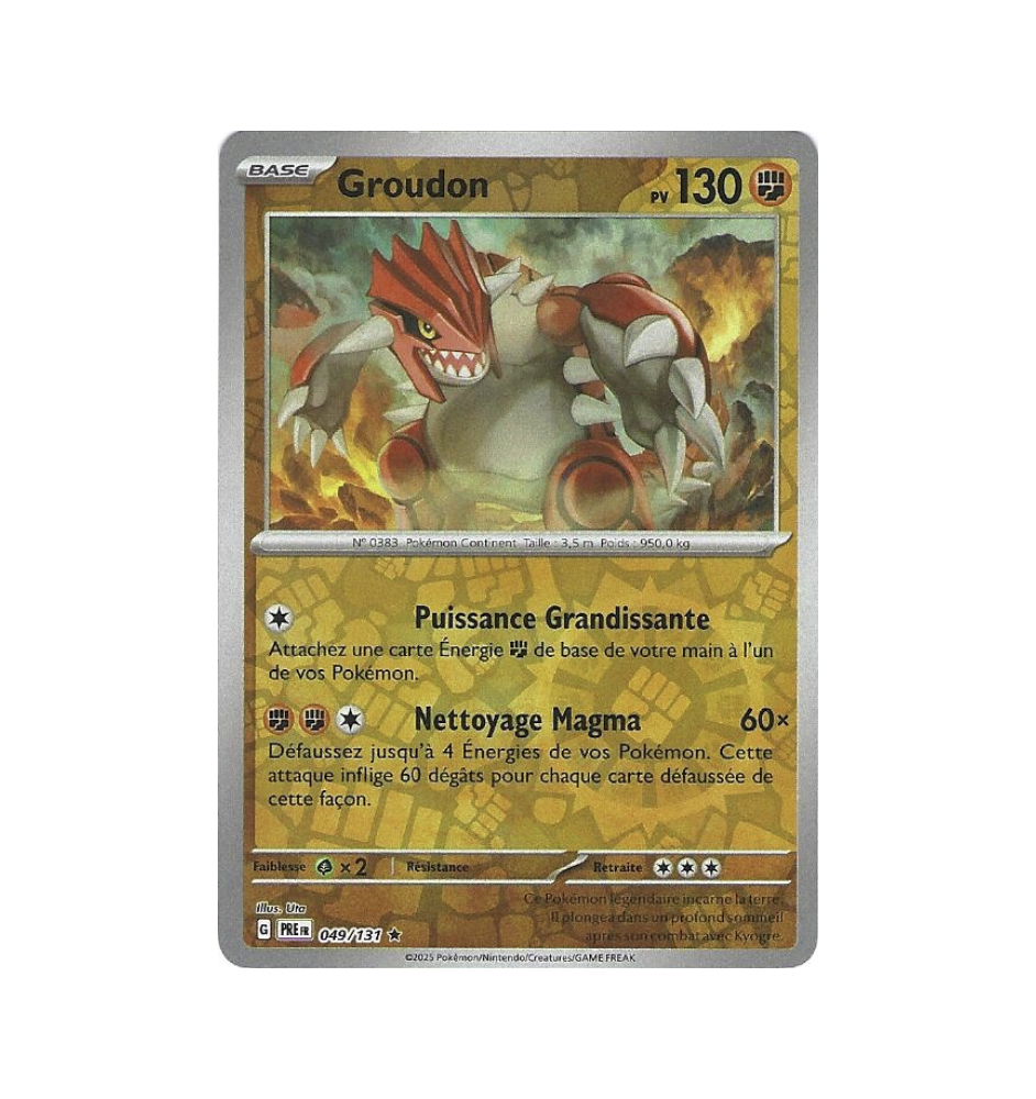 Groudon 049/131 Reverse