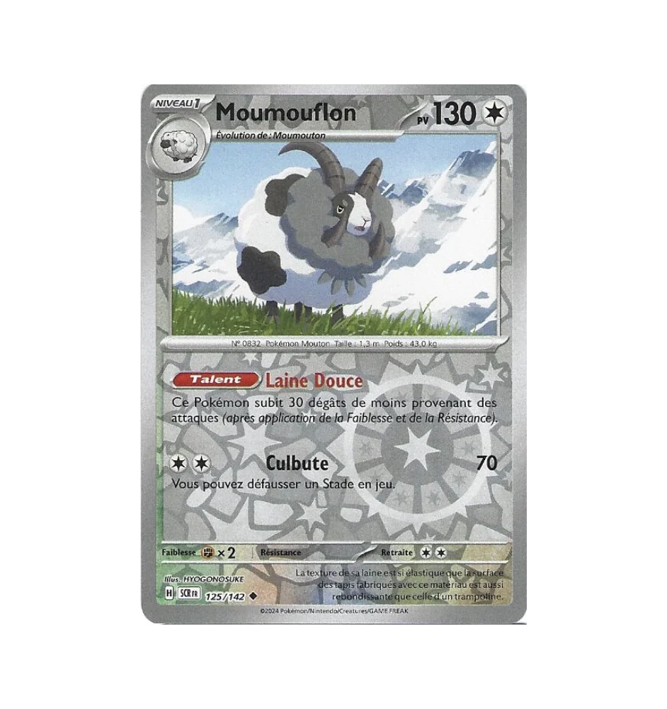 Moumouflon 125/142 Reverse