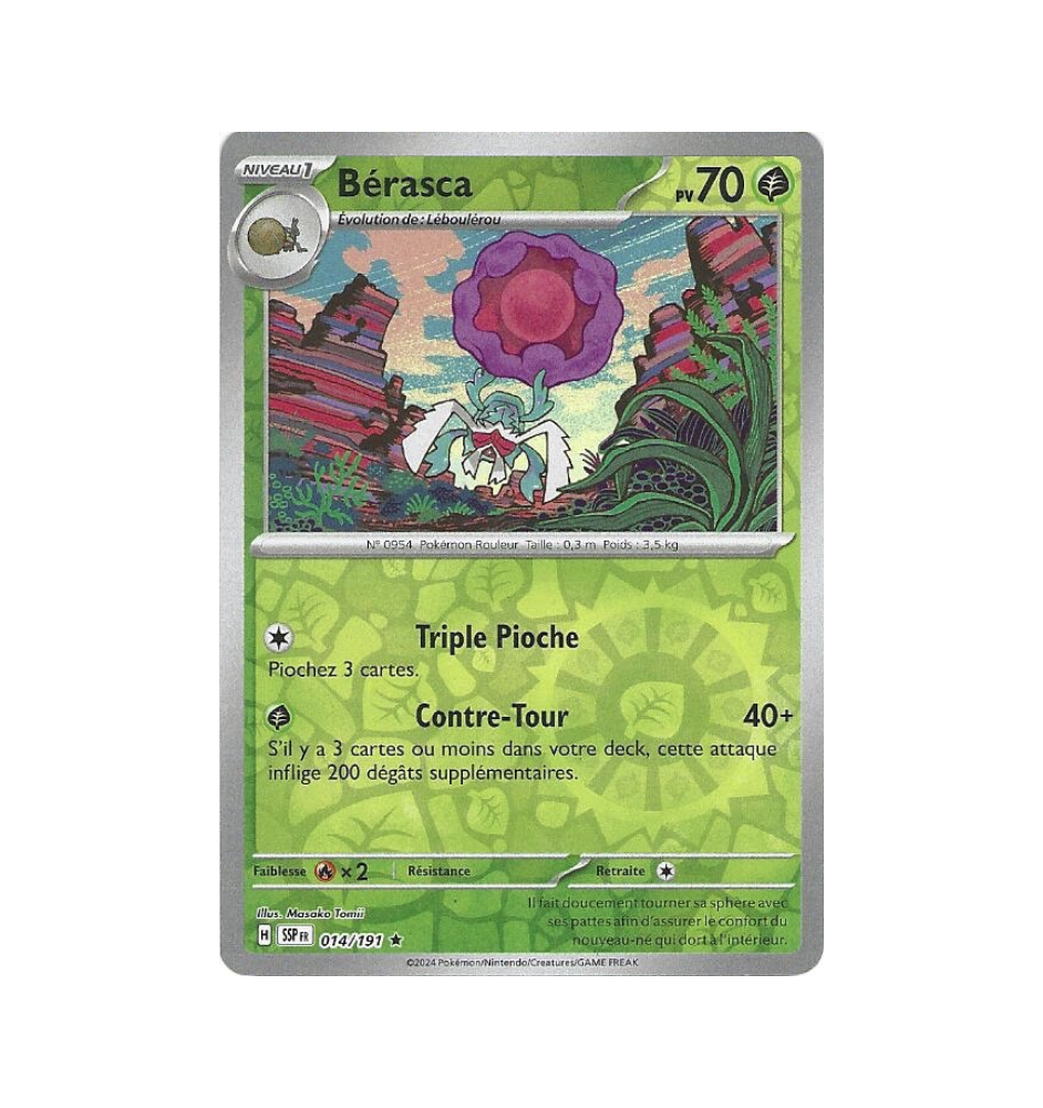 Bérasca 014/191 Reverse