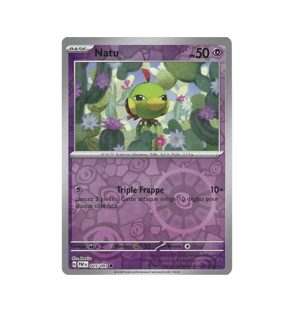 Natu 025/091 Reverse