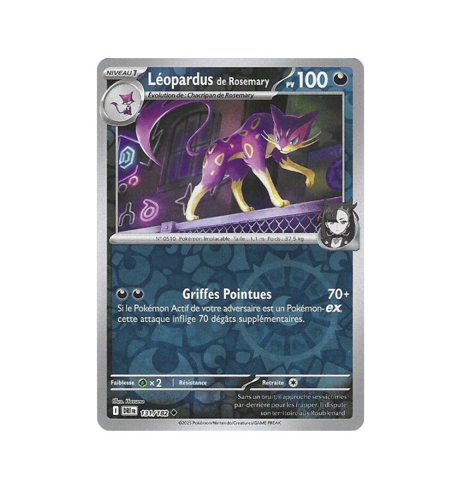 Léopardus De Rosemary 131/182 Reverse