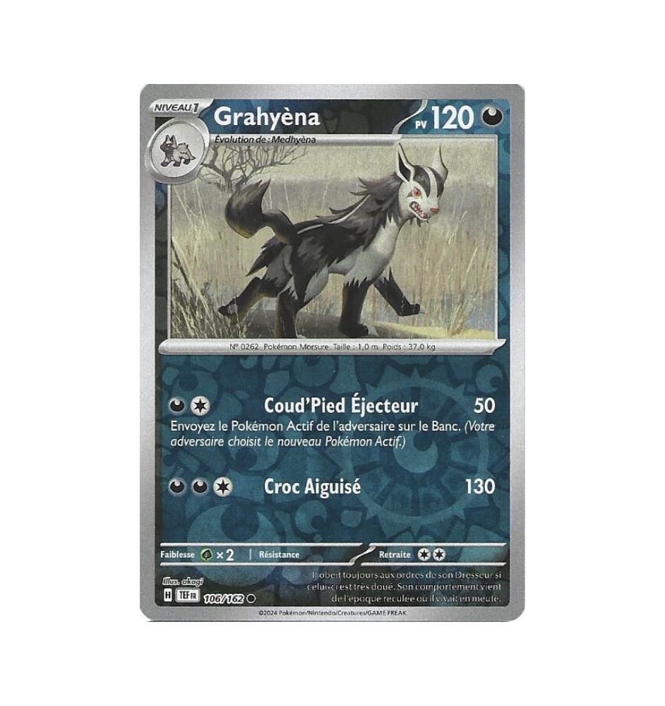 Grahyèna 106/162 Reverse