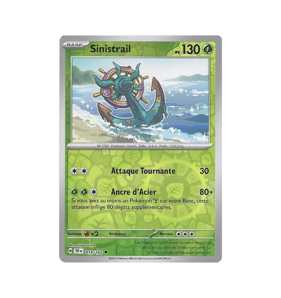 Sinistrail 019/162 Reverse