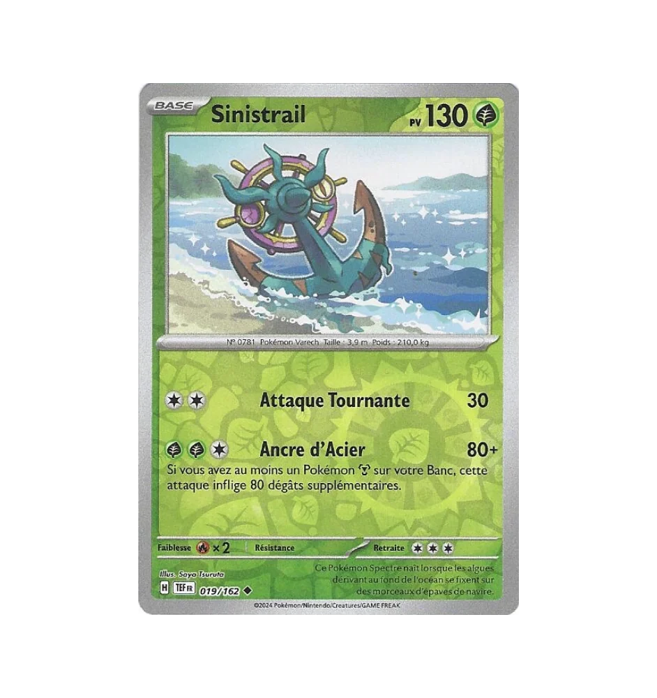 Sinistrail 019/162 Reverse