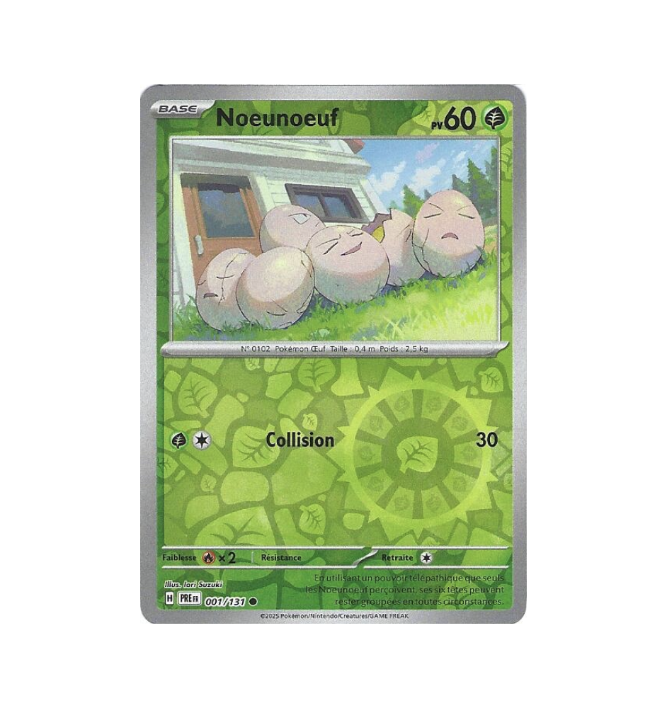 Noeunoeuf 001/131 Reverse