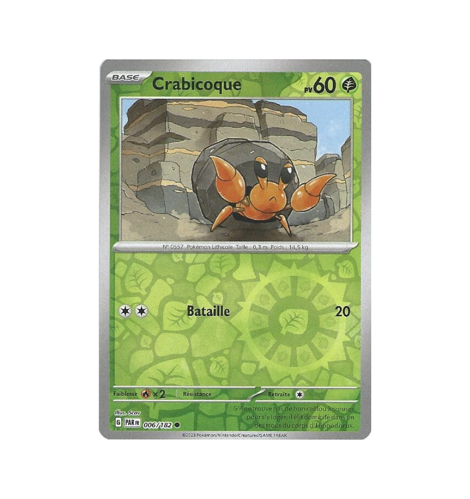 Crabicoque 006/182 Reverse