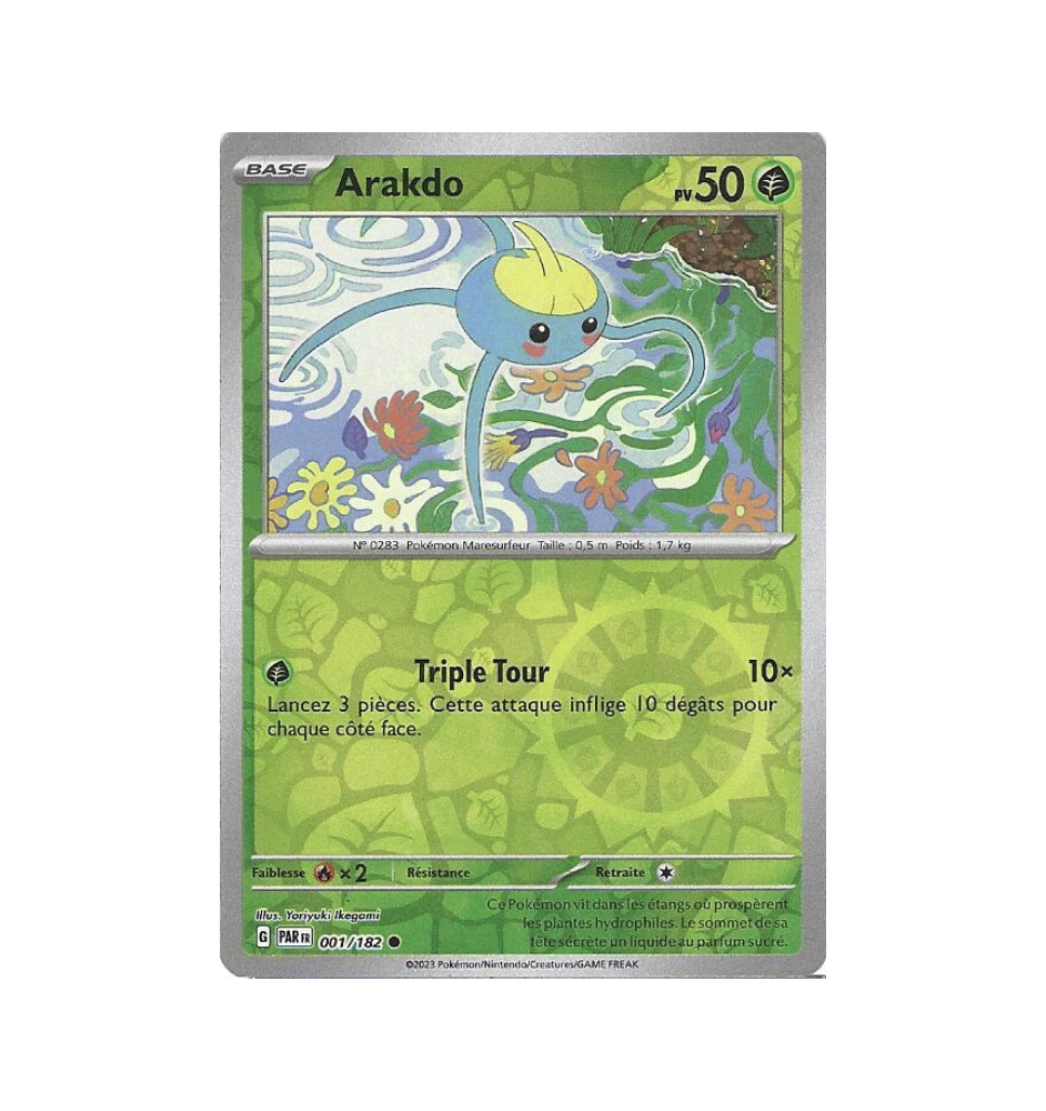 Arakdo 001/182 Reverse