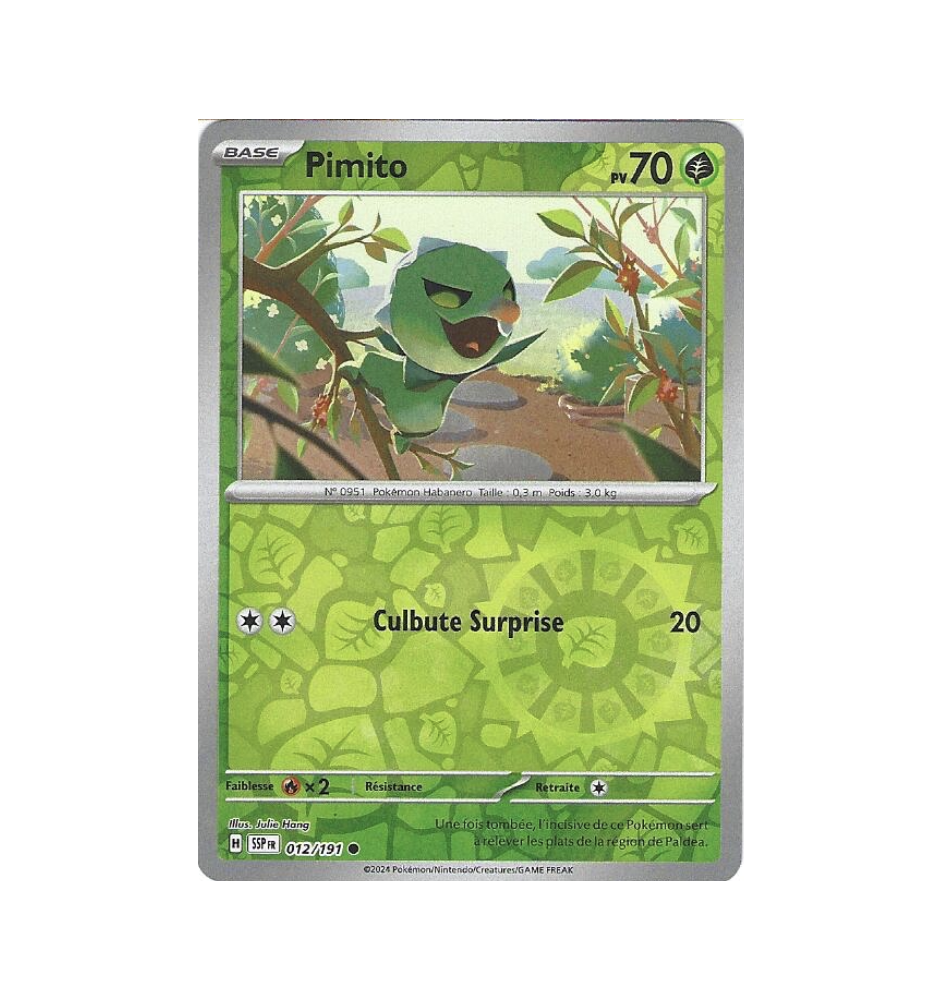 Pimito 012/191 Reverse