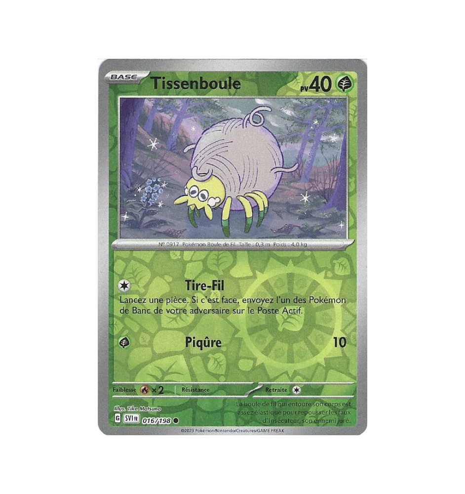 Tissenboule 016/198 Reverse