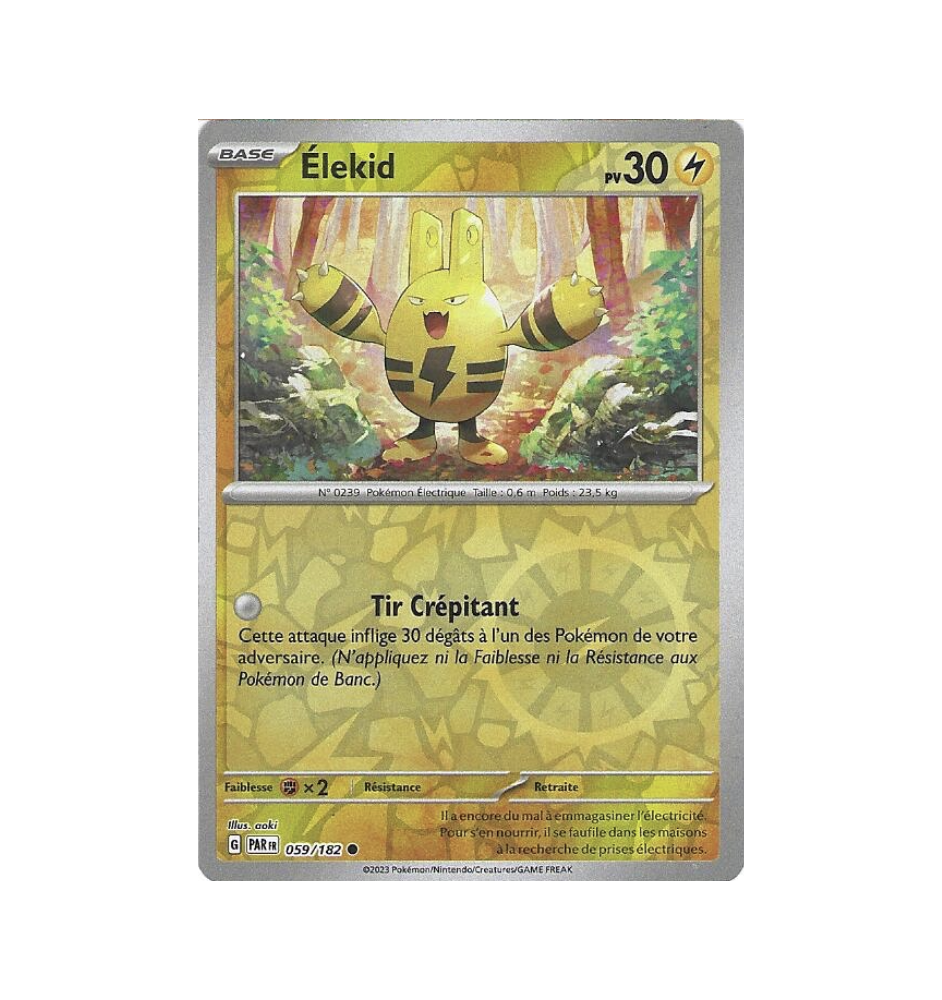 Elekid 059/182 Reverse