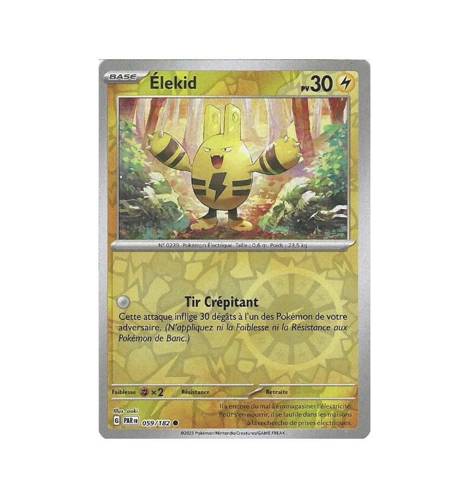 Elekid 059/182 Reverse