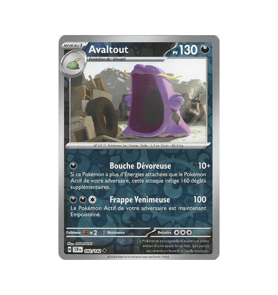 Avaltout 092/142 Reverse