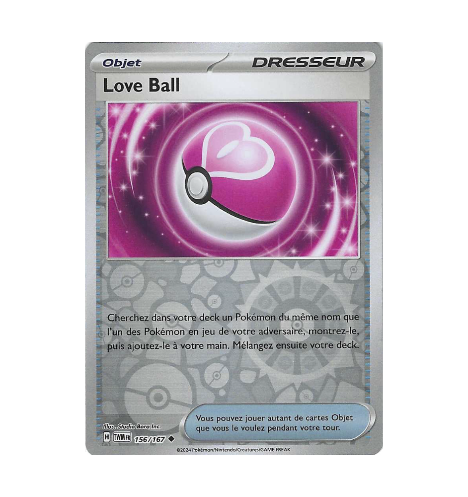Dresseur Love Ball 156/167 Reverse