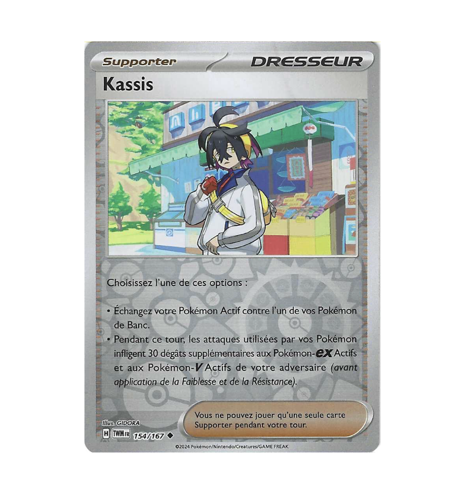 Dresseur Kassis 154/167 Reverse