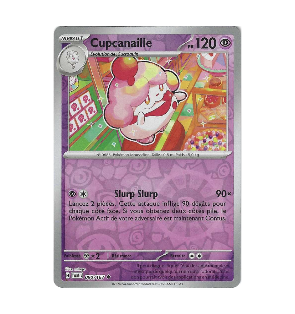 Cupcanaille 090/167 Reverse