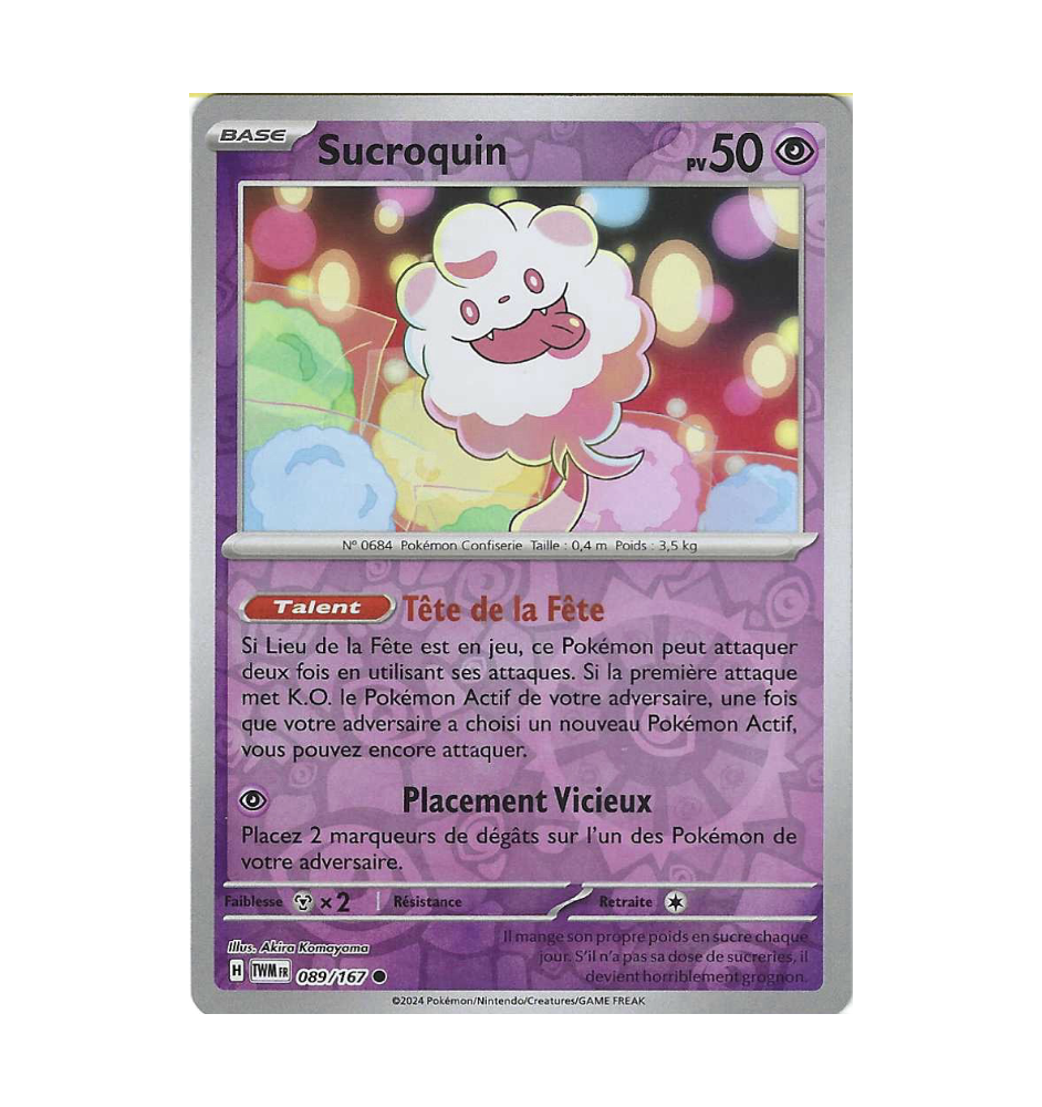Sucroquin 089/167 Reverse