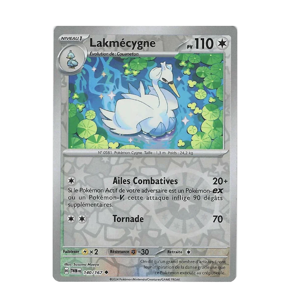 Lakmécygne 140/167 Reverse