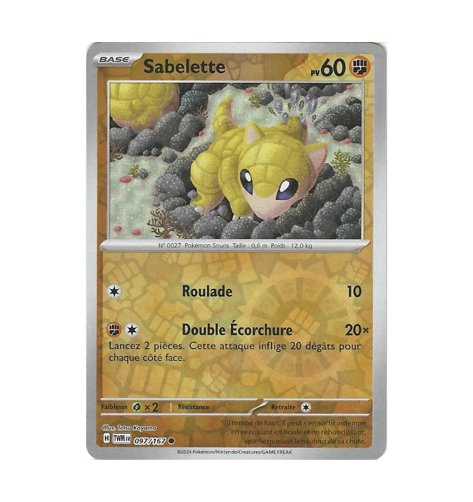 Sabelette 097/167 Reverse