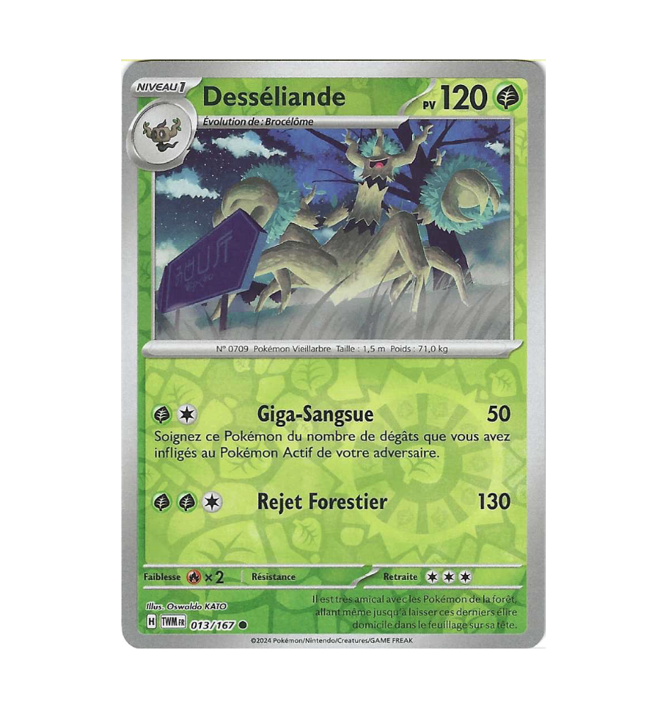 Desséliande 013/167 Reverse