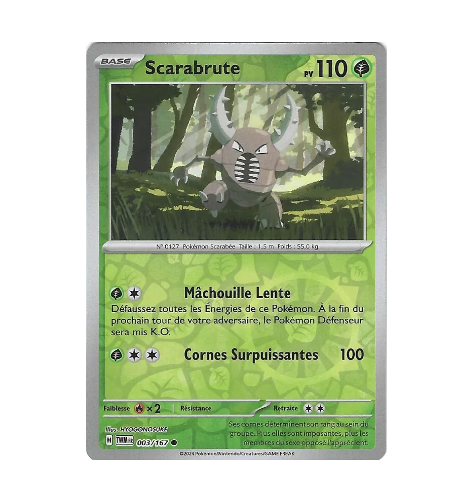 Scarabrute 003/167 Reverse