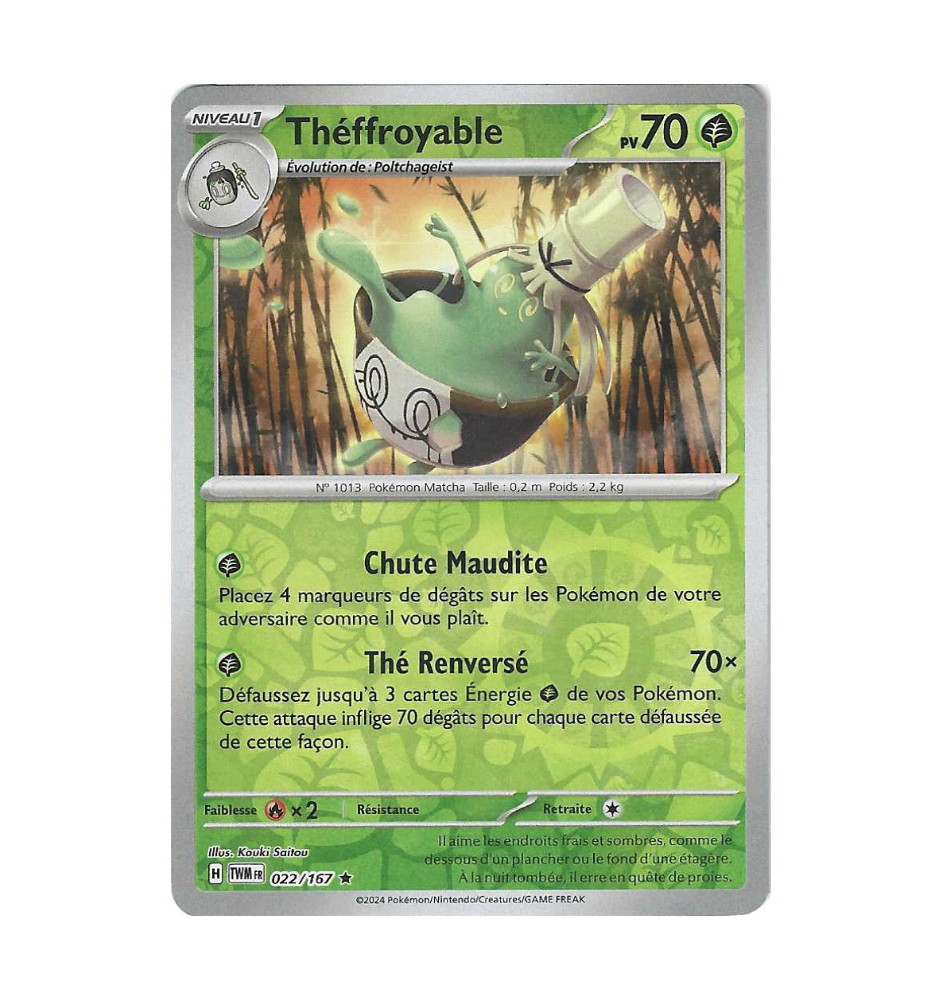 Théffroyable 022/167 Reverse