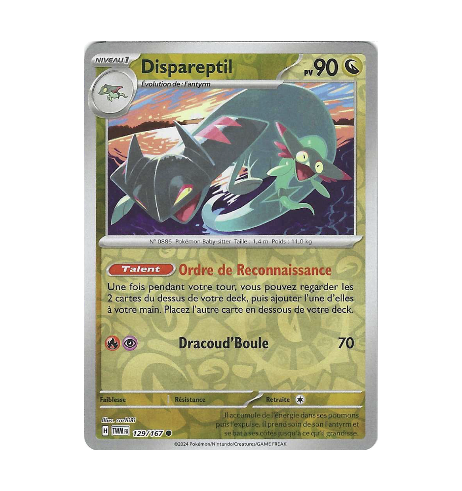 Dispareptil 129/167 Reverse