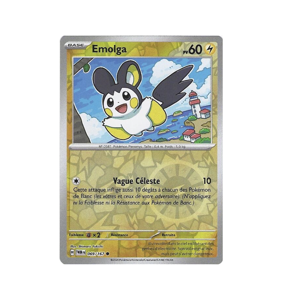 Emolga 069/167 Reverse