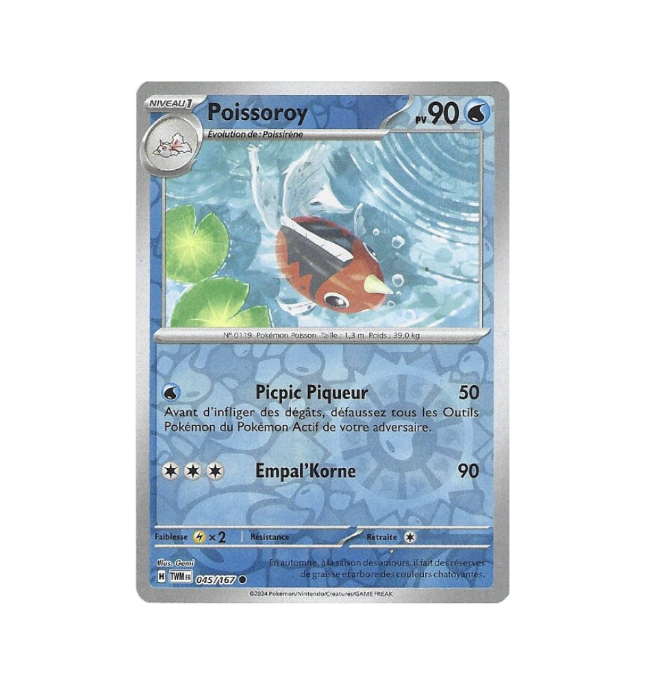 Poissoroy 045/167 Reverse