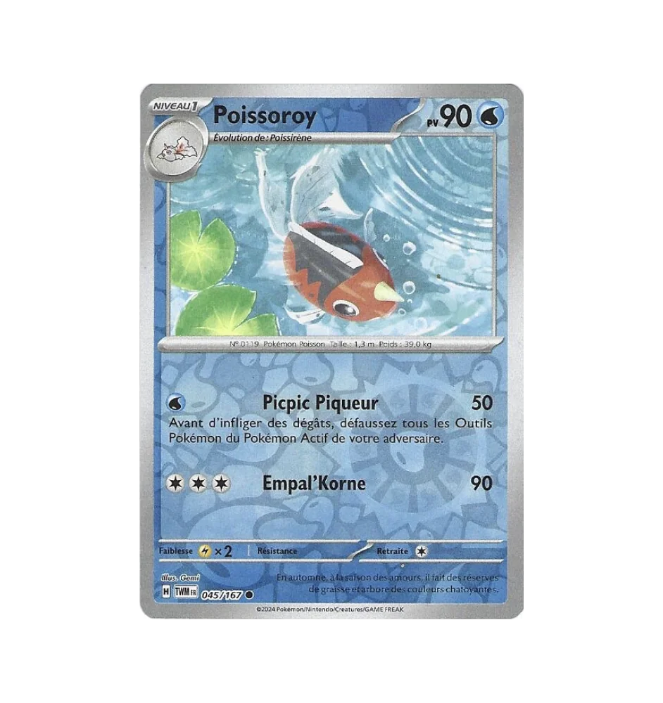 Poissoroy 045/167 Reverse