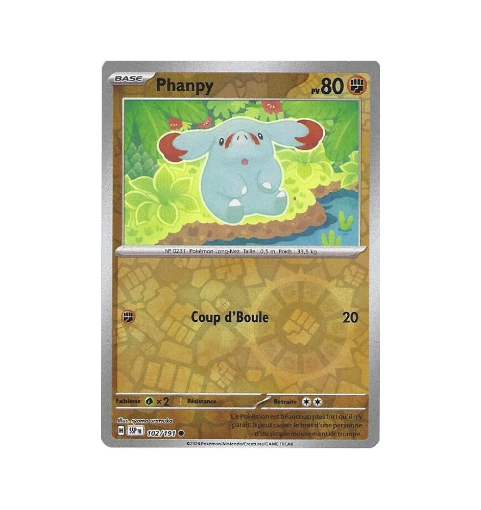 Phanpy 102/191 Reverse
