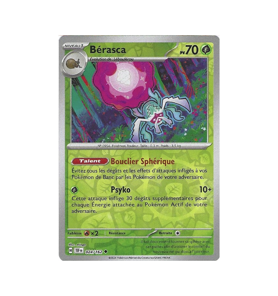 Bérasca 024/162 Reverse