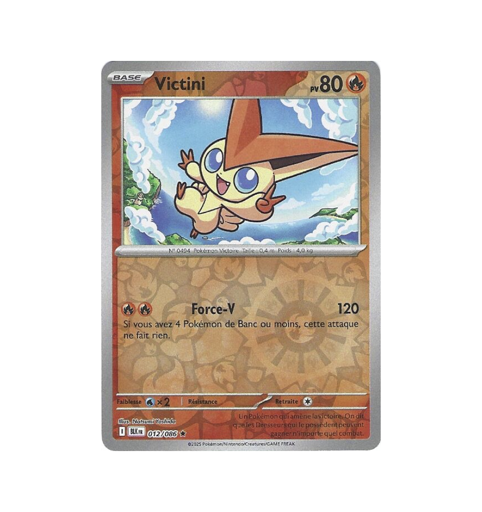 Victini 012/086 Reverse