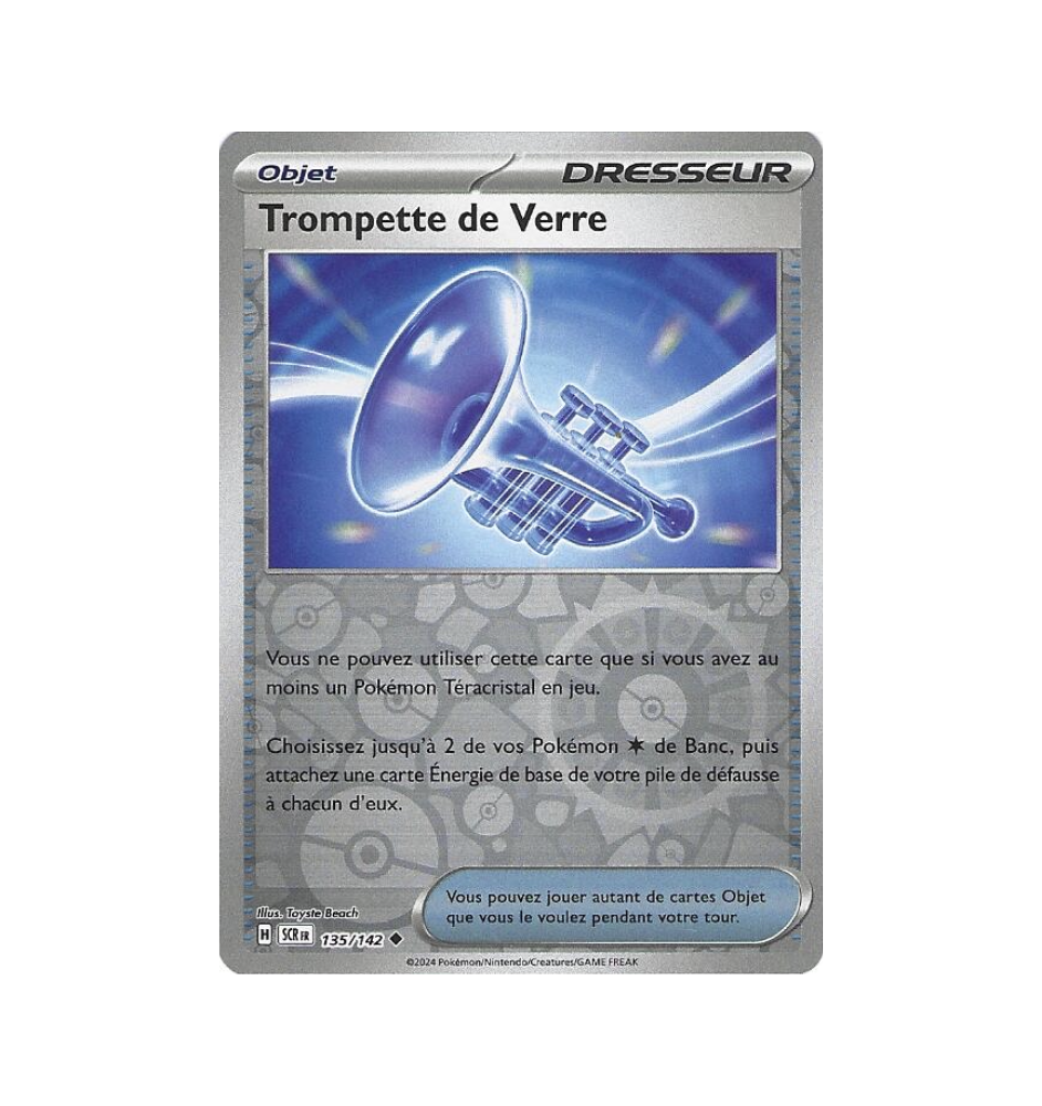 Dresseur Trompette De Verre 135/142 Reverse