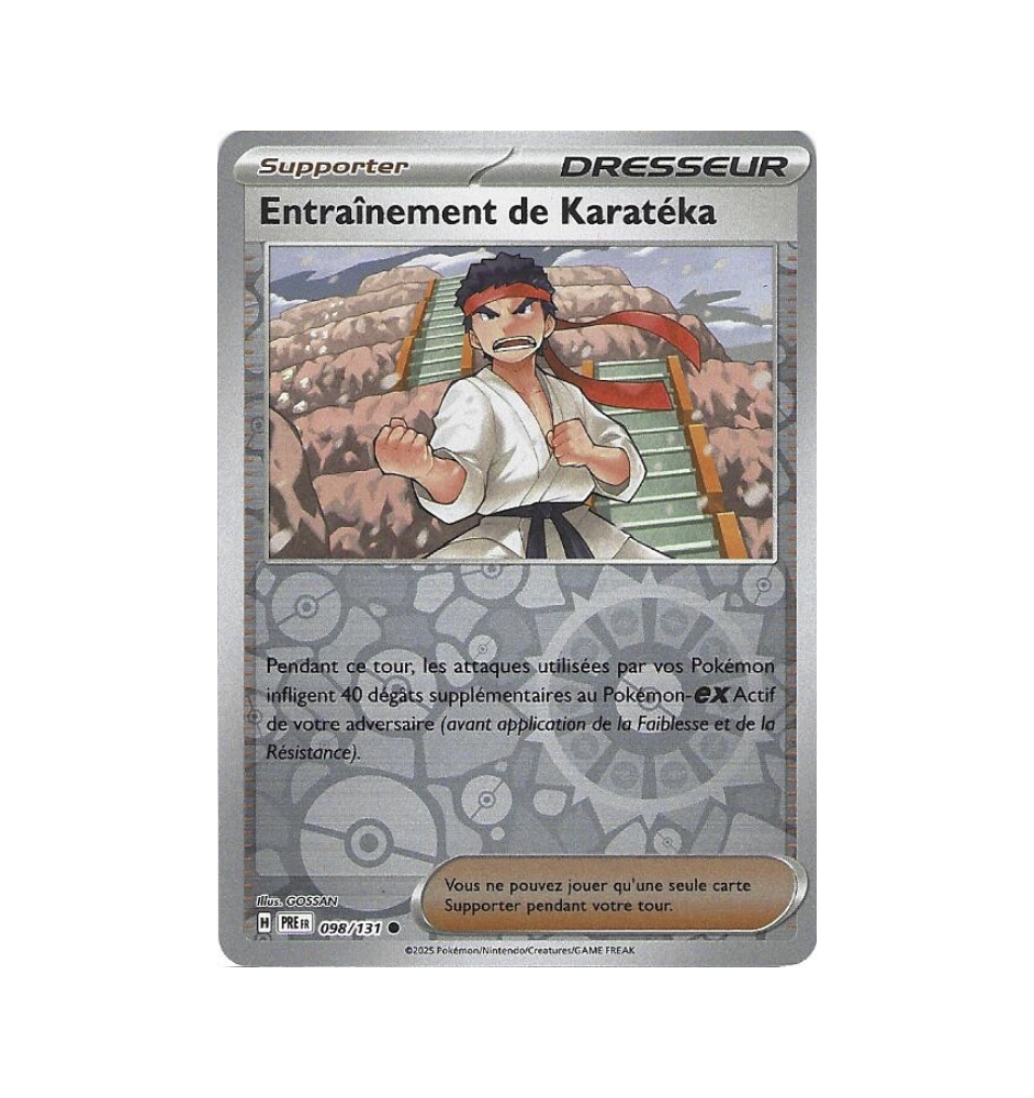 Dresseur Entrainement De Karatéka 098/131 Reverse