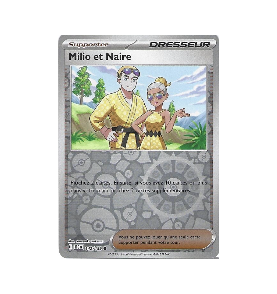 Dresseur Milio Et Naire 142/159 Reverse