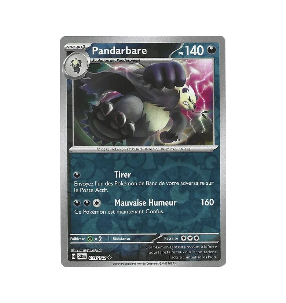 Pandarbare 093/142 Reverse