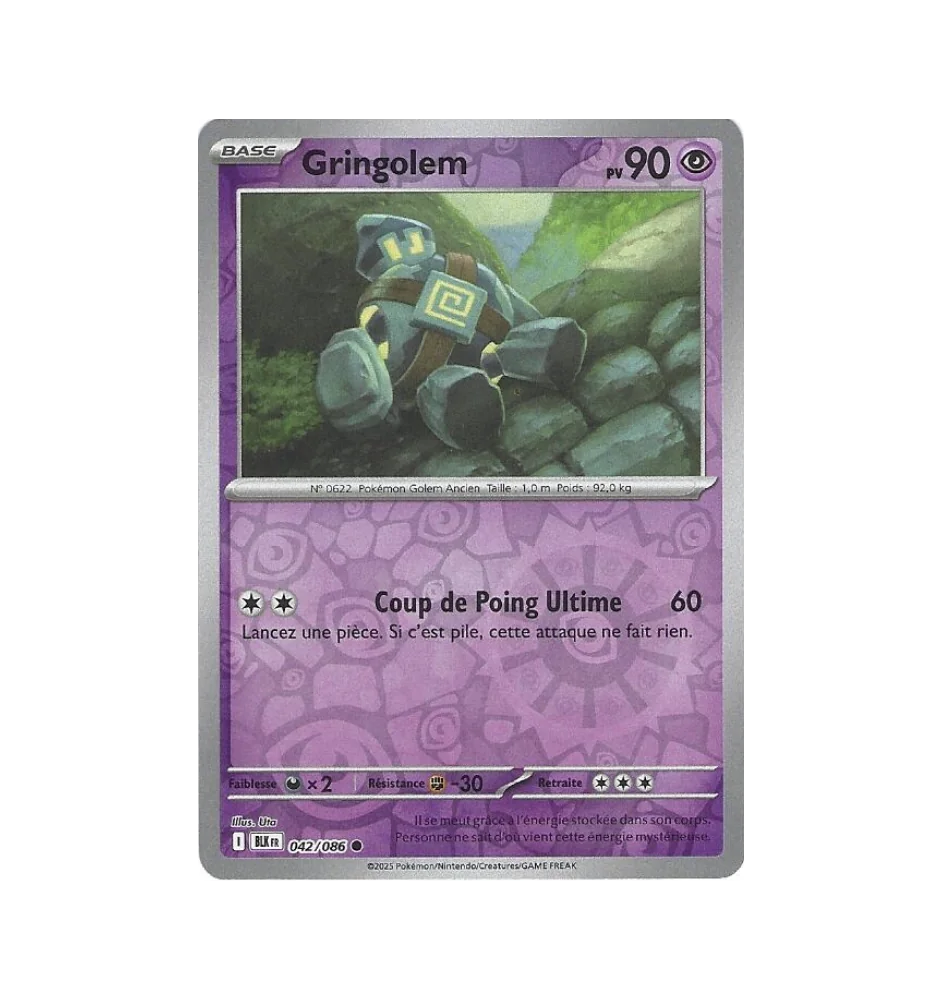 Gringolem 042/086 Reverse