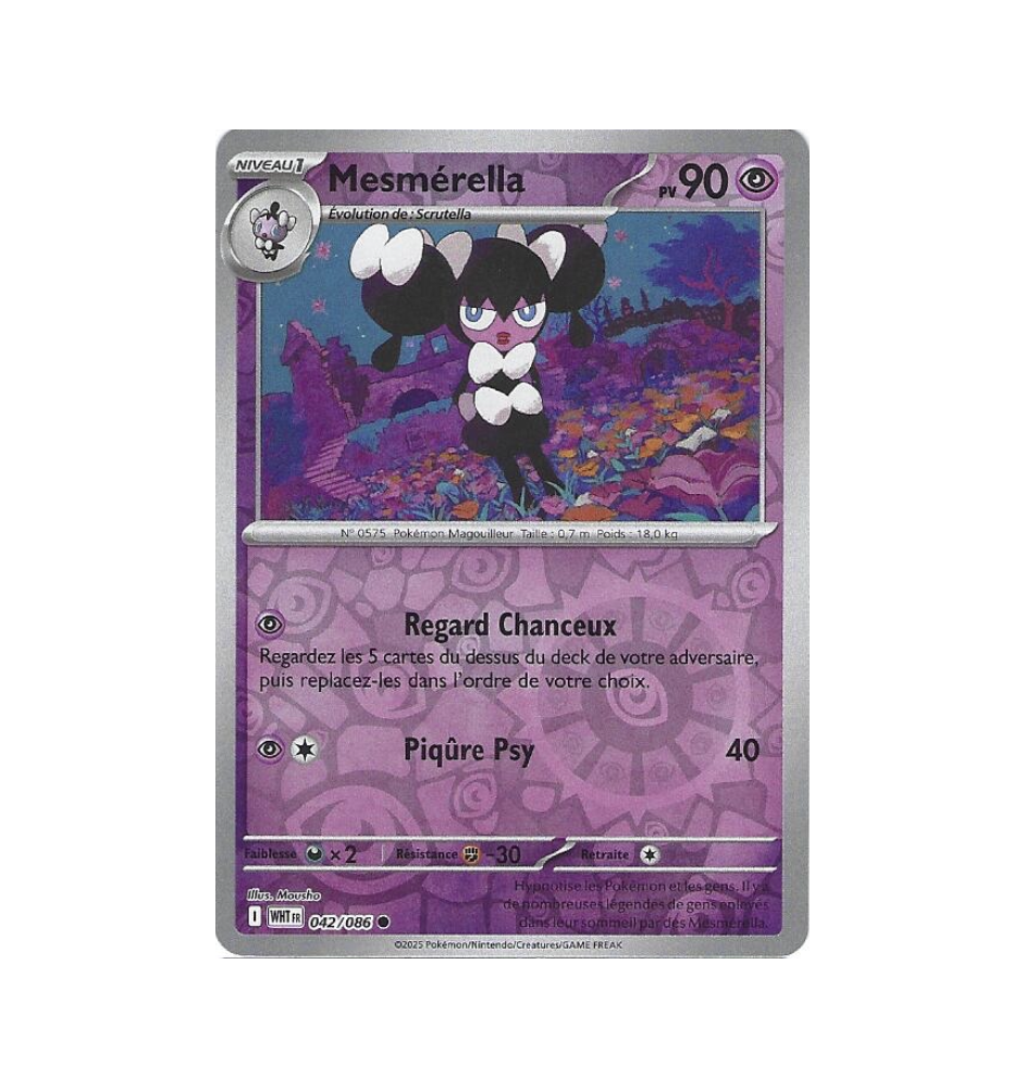 Mesmérella 042/086 Reverse