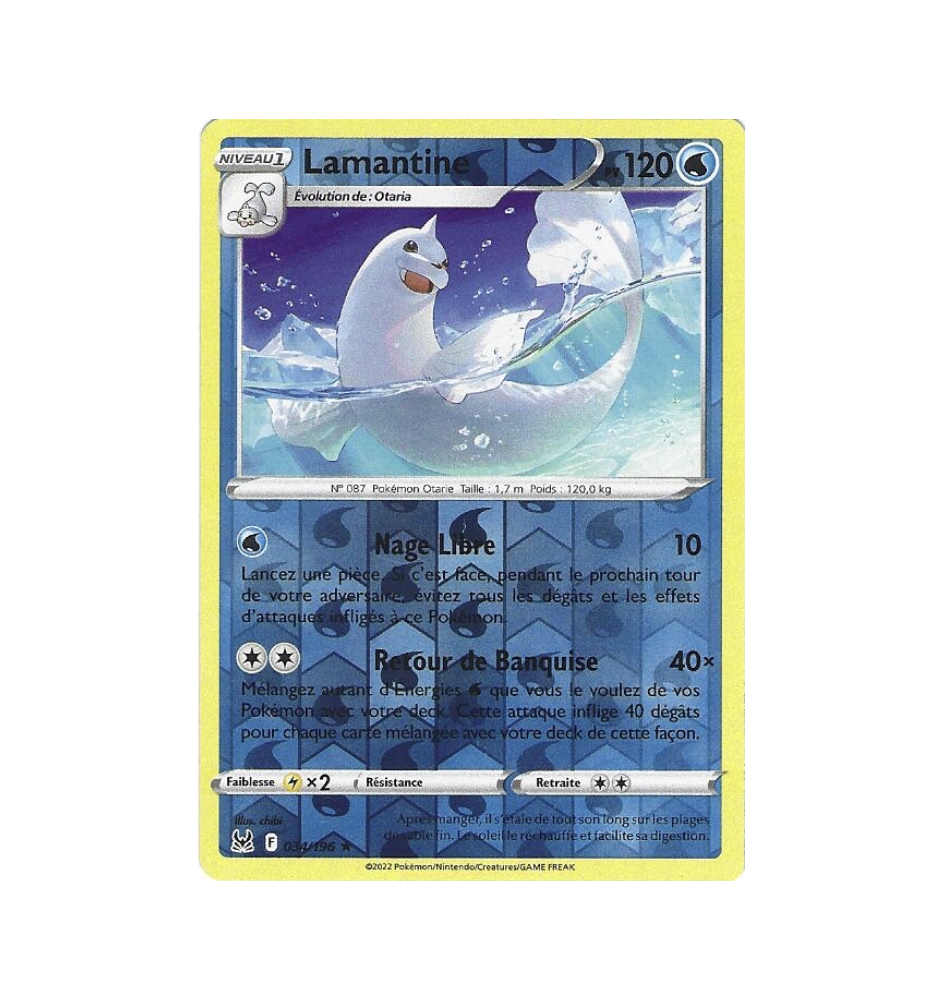 Lamantine 034/196 Reverse