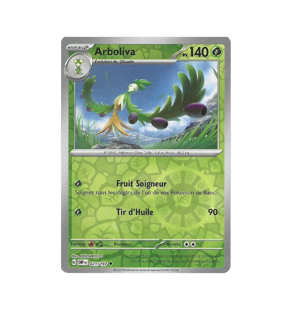 Arboliva 021/197 Reverse