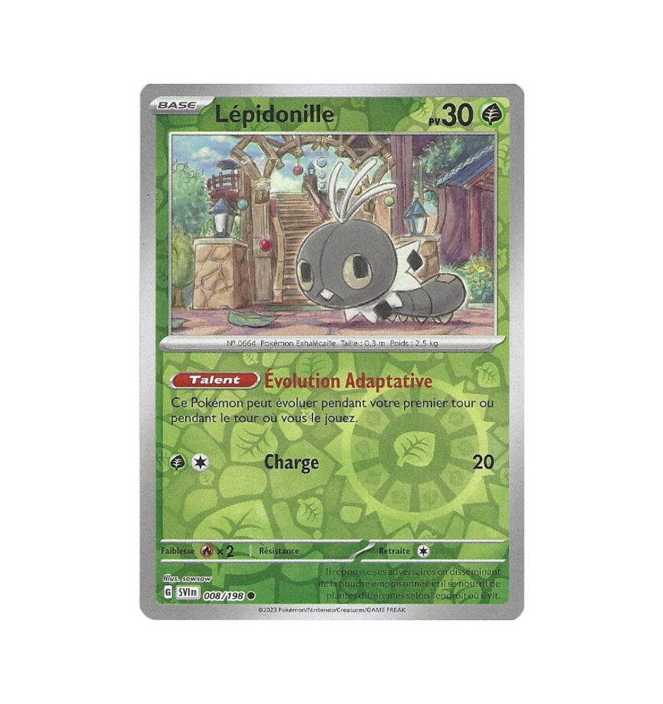 Lépidonille 008/198 Reverse