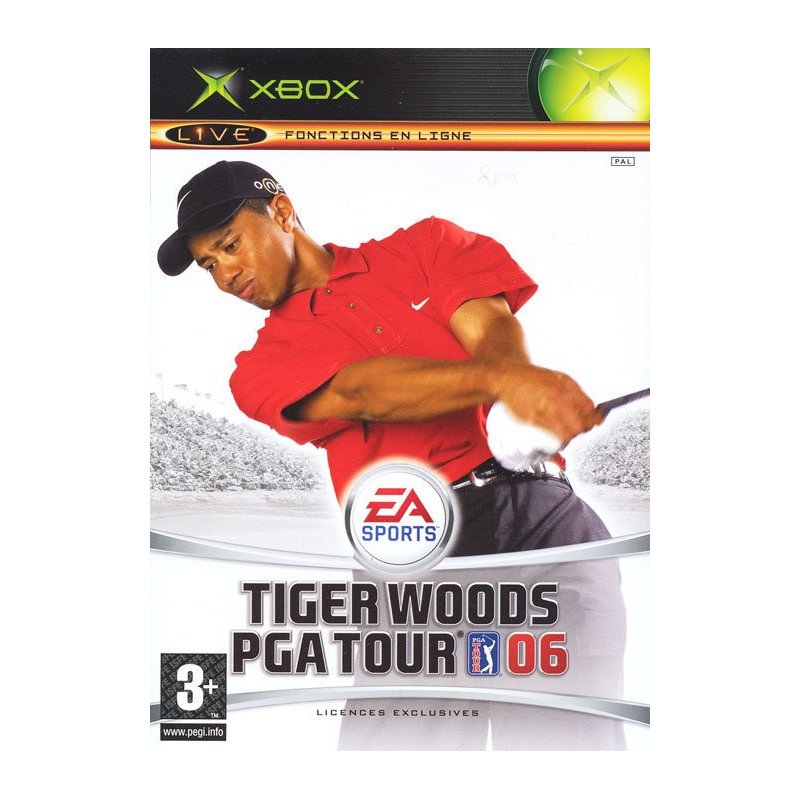 Xbox 1ere Tiger Woods Pga Tour 06 Cib