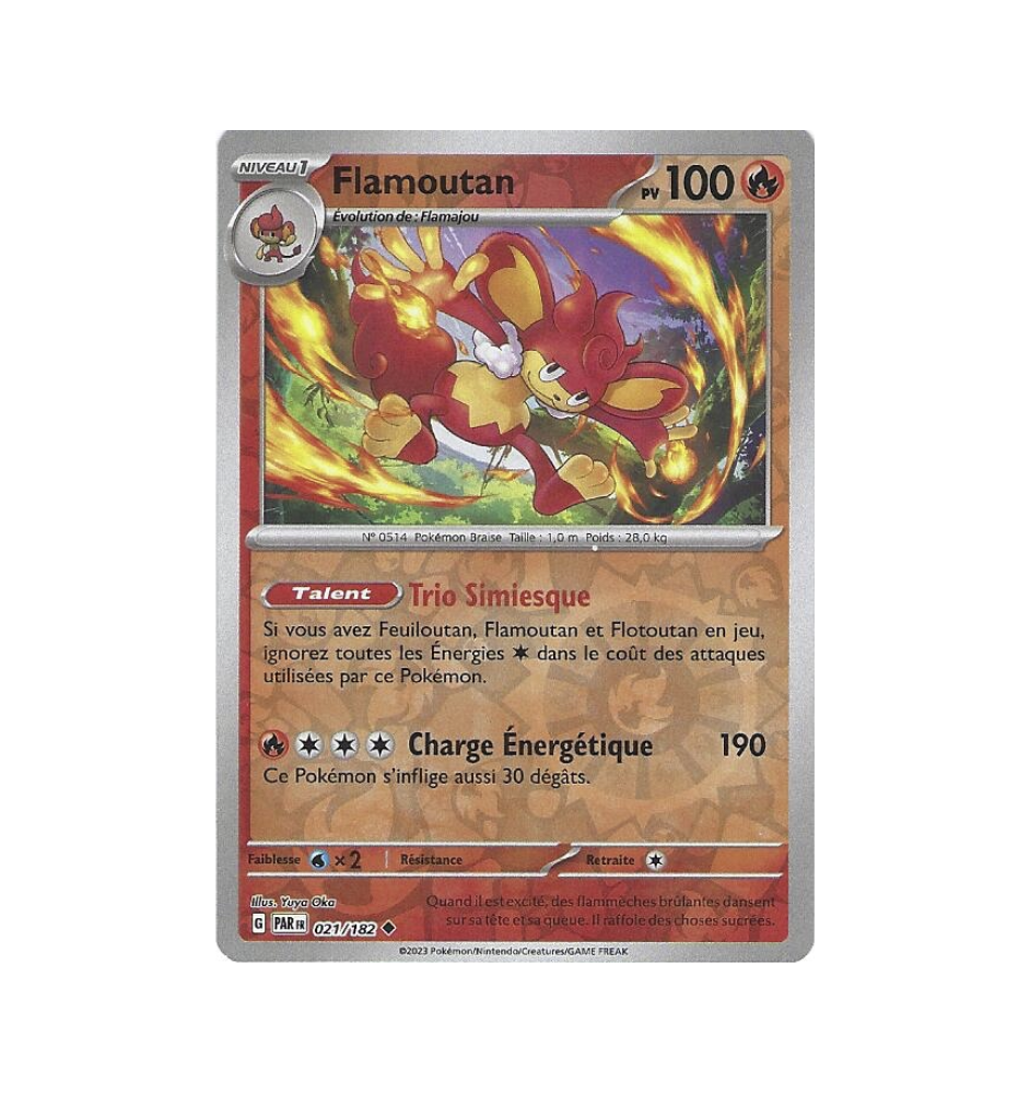 Flamoutan 021/182 Reverse