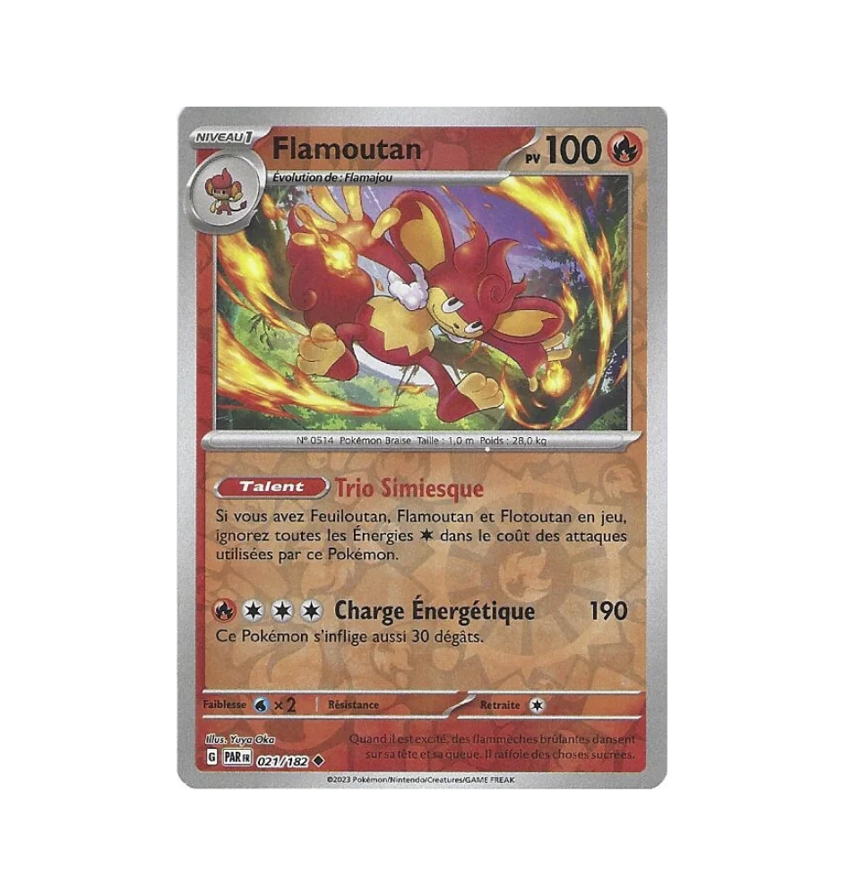 Flamoutan 021/182 Reverse