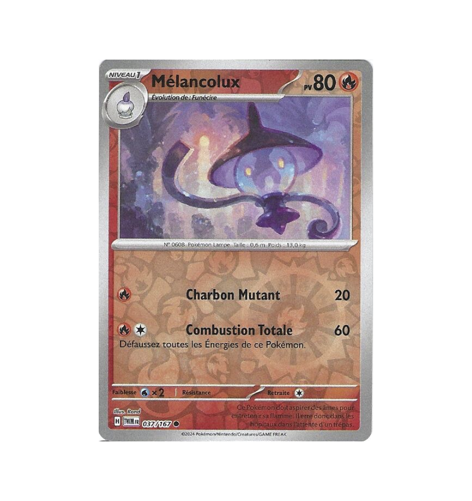 Mélancolux 037/167 Reverse