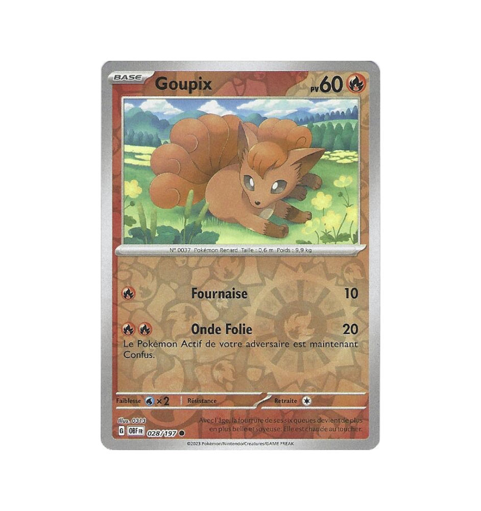 Goupix 028/197 Reverse